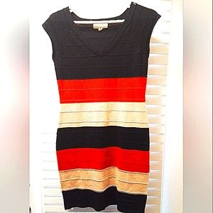 Worn Only Once Pink Rose Juniors Sleeveless Medium Bodycon Dress Above Knees.